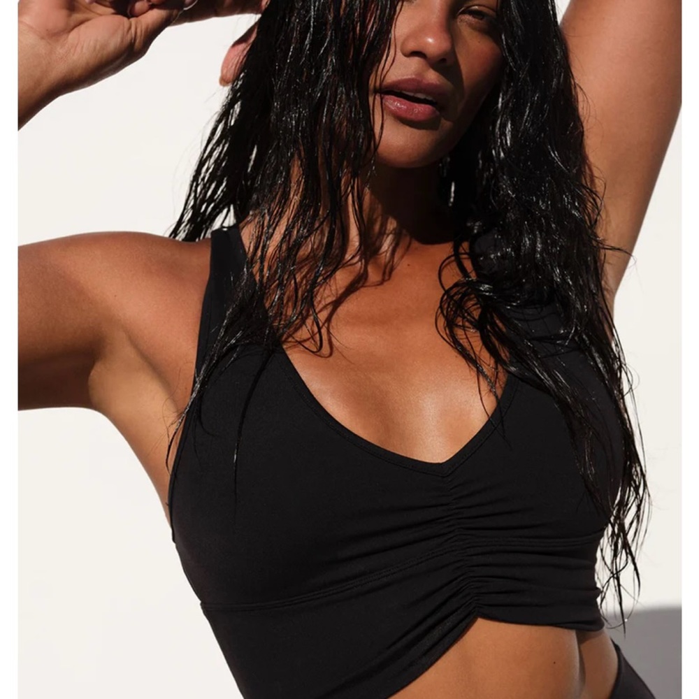 ALO WILD THING BRA BLACK MEDIUM
